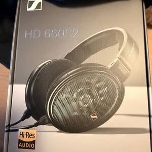 Sennheiser HD 660S2 Black Hi-Res Headphones